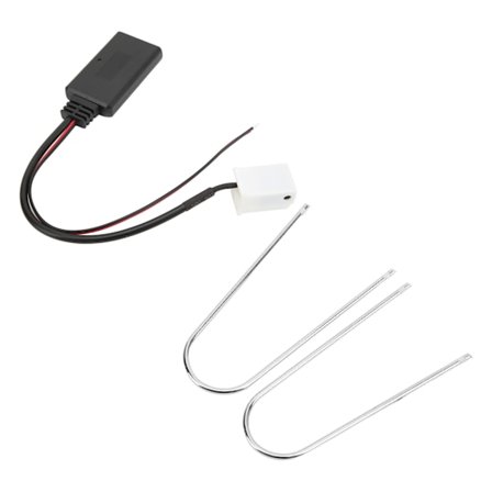 12-pinners Bluetooth-modul AUX IN-kabeladapter med 2 fjernerestatninger for Peugeot 307 307SW 407 407SW