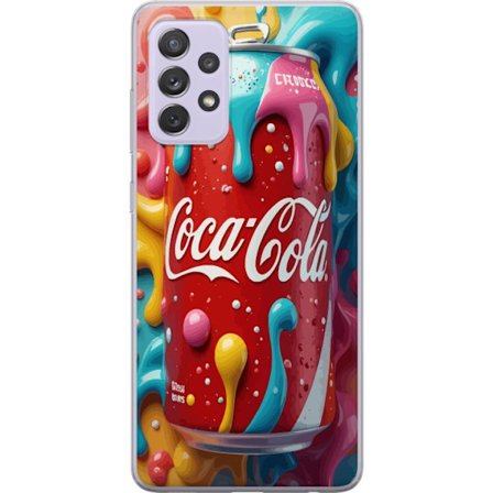 Kompatibelt Mobildeksel til Samsung Galaxy A52s 5G Color Splash Can