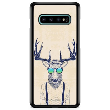 Bjornberry Skal Samsung Galaxy S10 - Hipster Älg