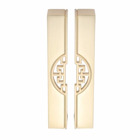 2 KPL Kultaiset kaapin vetimet, kaapin vedin, vintage retro -tyylinen kaapin nuppi makuuhuoneeseen, keittiön kaappiin, vaatekaappiin, lipastoon (128 