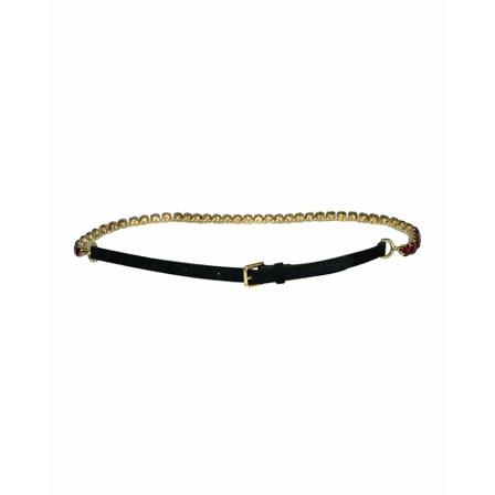 Dolce & Gabbana Pre-owned, Pre-owned Belt With Crystals Rood, Dames, Maat:ONE Size,leer