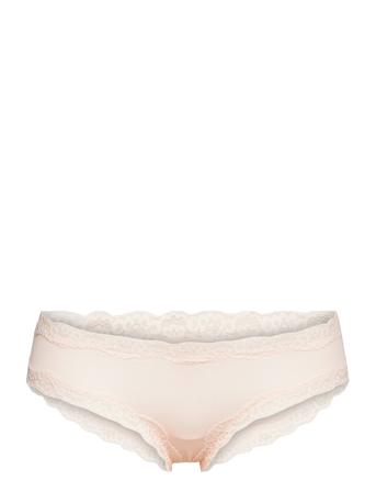 Brief Vilma Brazilian Low Ten Lingerie Panties Brazilian Panties Rosa Lindex