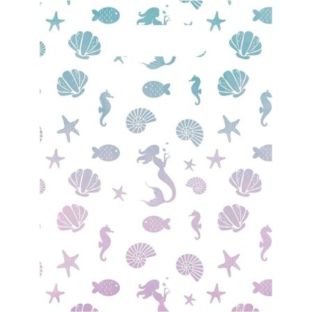 Procos Mermaid Seashell Party Bags (6-pack) One Size Vit/Blå/Lila