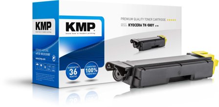 KMP Toner Kyocera TK580Y/TK-580Y F-FEEDS