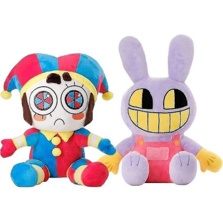 Digital Circus Plys, de fantastiske Pomni og Jax Plushies Legetøj, nye Digital Circus Plysdyr, tegneserie Billedpude G [alj]
