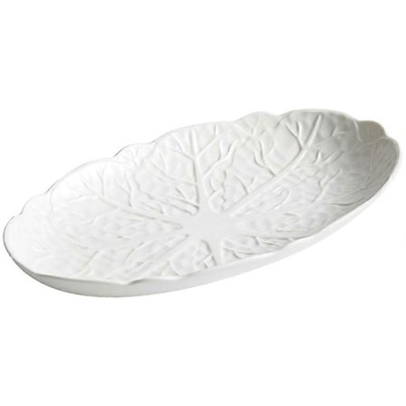 Serveringsfat Fisk Ångad Tallrik Keramisk Mattallrik Fisk Ångfat Keramisk Middagstallrik