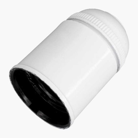Biltema - Lampeholder E27 hvit