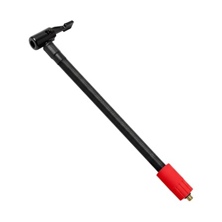 Koldresistent 6 mm luftslange med gevind og klemmer til dækpumpning i sæsonen