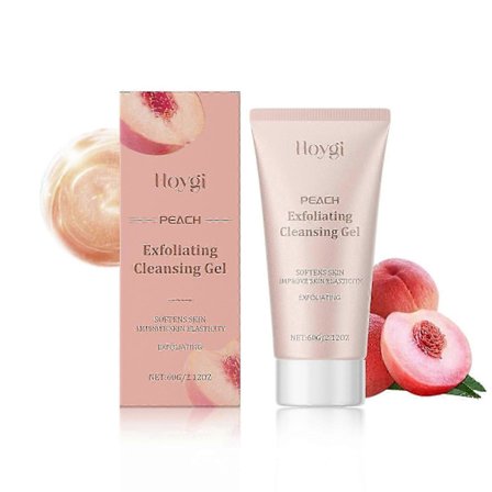 Hoygi Salicylsyra Exfolierande gel Persika Mild Rengörande Ansikts-Pore Gel Uppfriskande och Återfuktande