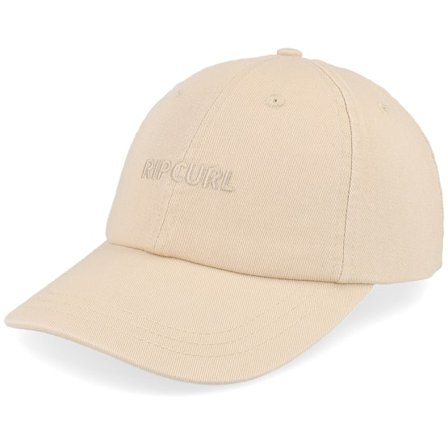 Rip Curl - Premium Surf Cap Beige Dad Cap Unconstructed Beige Cap - @ Hatstore