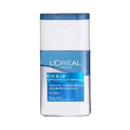 L'Oréal Paris Eye & Lip Express Make-Up Remover Makeupremover Dam 125 ML