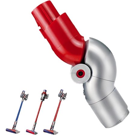 Lavere Frigørelsesadapter til Dyson V7 V8 V10 V11, Hurtig Multi-vinkel Rotation Op/Ned Adapter Støvsuger Tilbehør Del nr. 970790-01
