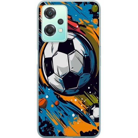 Mobilskal till OnePlus Nord CE 2 Lite 5G med Fotbollar