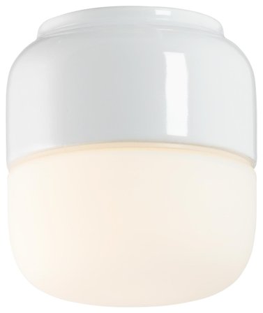 Ifö OHM 100/110 Väggarmatur G9, 110 mm Vit, Belysning