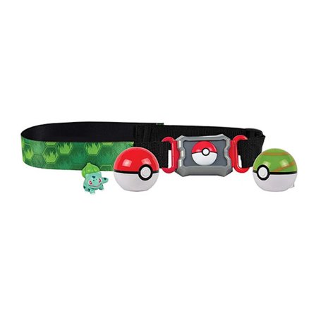 7 Stiler Pokemon Belte Med Baller Leketøysett Pikachu Squirtle Eevee Pocket Monster Action Figur Modell Pokeball Barneleke Gave