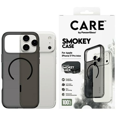 CARE by PanzerGlass Flagship Urban Explorer-etui med svart MagSafe for iPhone 17 Pro Max - Svart