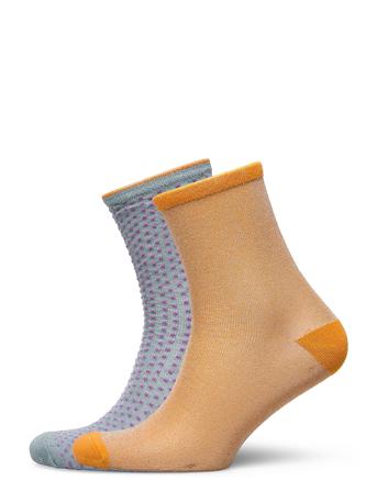 Mix Sock Pack W.11 Lingerie Socks Regular Socks Multi/mønstret Becksöndergaard