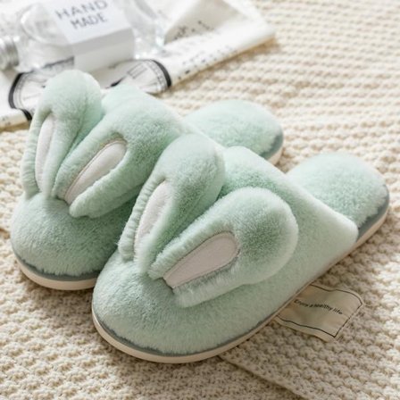 Mub- Fuzzy Soft House Slipper Plys Pels Varme Hyggelige Fluffy Hjemmesko Komfortable Vinter Indendørs Udendørs Søde Tøfler