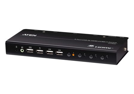 ATEN 4-Port USB 4K HDMI KVMP