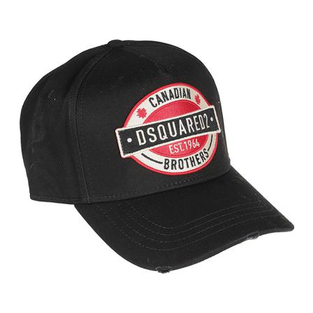 Dsquared2 Hoeds , Zwart , Heren , Maat: ONE Size Hoeden