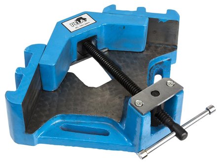 PELA 60879 Vinkelskruvstycke i gjutjärn, Verkstad & fordon