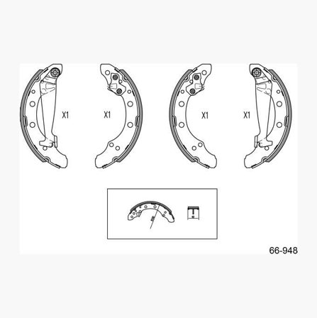 Bromsbacksats - Biltema