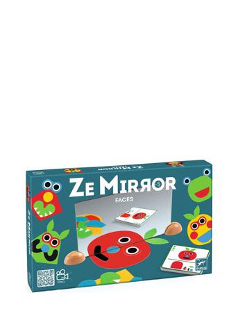 Ze Mirror Faces Toys Creativity Drawing & Crafts Craft Craft Sets Multi/mønstret Djeco*Betinget Tilbud