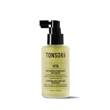 TONSOR1951 Cura dei Capelli Vita - Trattamento Purificante Anticaduta 100ml Uomo - Trattamento Anticaduta Capelli