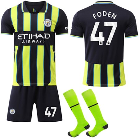 2024-2025 Manchester City Away Barn Kit Nr.47 FODEN qd