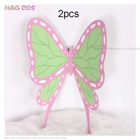 Shinobu Aikuisten Lasten Kochou Anime Cosplay Puku Kanae Cosplay Vaatteet Perhosklipsi Naisten Uniform Slayer Viitta Halloween Asu lapsi 150