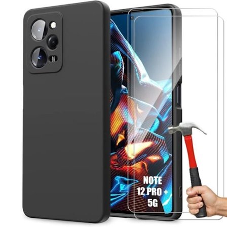 Coque - Xiaomi - Redmi Note 12 Pro Plus 5G - Silikon TPU - Ultra Slim - Svart