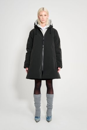 Mosebacke Matte Winter Coat Black