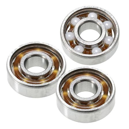 3 stk 608 Fidget Spinner Keramiske Hurtighetskulelagersett 8 X 22 X 7mm