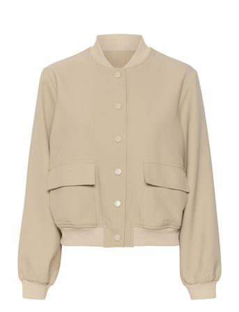 Meganmw Bomber Jacket Beige My Essential Wardrobe