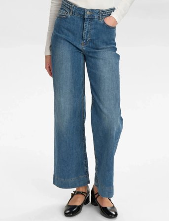 Nümph Nuparis Cropped Jeans - Blue - 34