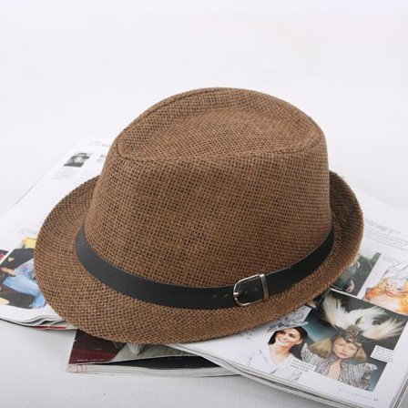 Solskyddshatt (brun)