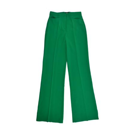Pinko, Wide Trousers Groen, Dames, Maat:XS