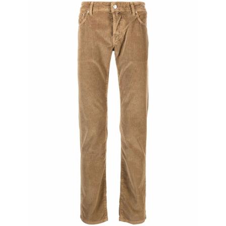Jacob Cohën, Slim-fit Trousers Bruin, Heren, Maat:W34