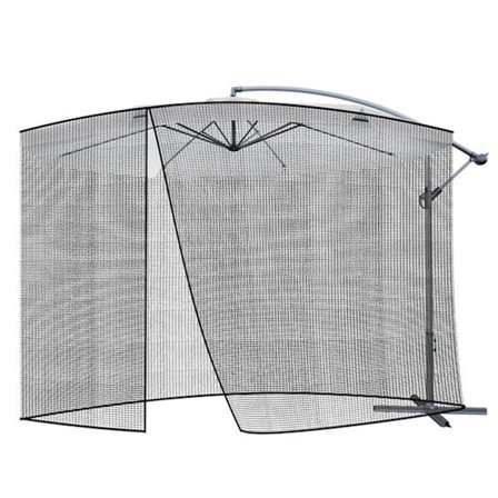 Myggnett for parasoll - 3,5m