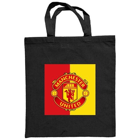 Kangaskassi AC Milan logo - punainen musta valkoinen klassinen italialainen tyyli, muotiharrastajille ja urheilufaneille