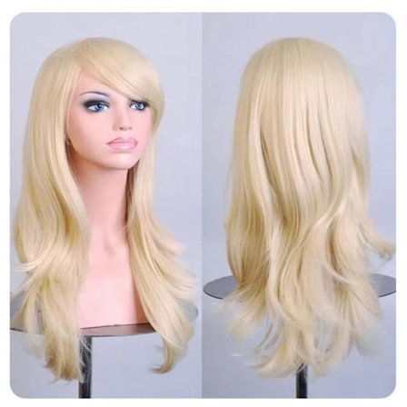 Cosplay Peruk med Tillbehör – Skapa Din Perfekta Look för Fest