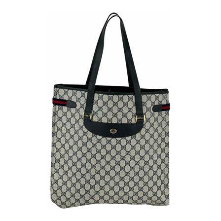 Gucci Vintage - Vintage Väskor - Grå - Dam - Storlek: One Size, Dam, Storlek: ONE SIZE