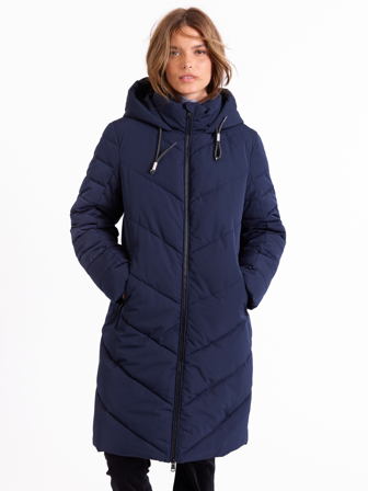 Jean Paul - Alba kåpe - Dame - Blå - Jakker & Kåper - XXL