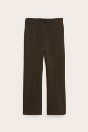 Kappahl | Rett pull-on-bukse Mørkebrun 36 | Mørkebrun