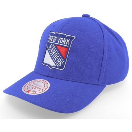 Mitchell & Ness - NHL Blå adjustable Keps - New York Rangers Team Ground 2.0 Pro Blue Adjustable @ Hatstore