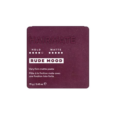 HAIRMATE Haircare RUDE MOOD Pasta Capelli Opaca A Tenuta Extra Forte 75g - Pasta effetto Opaco
