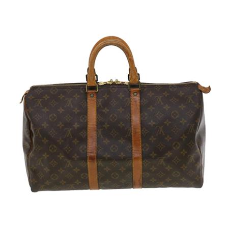 Louis Vuitton Vintage, Weekend Bags Bruin, unisex, Maat:ONE Size