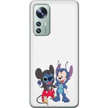 Xiaomi 12 Gennemsigtig cover Stitch Mickey Mouse