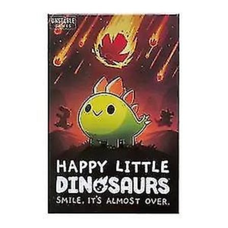 Engelsk version Happy Little Dinosaurs Happy Little Dinosaur udvidelseskortspil kortstrategispil Happy Little Dinosaur Basics