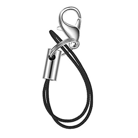 100ST Fint rep Hummerspänne Lanyard 100ST SVART